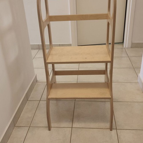 Children's learning tower like new, wooden