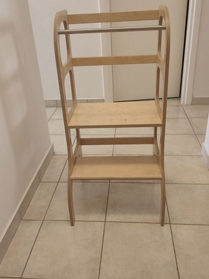 Children's learning tower like new, wooden