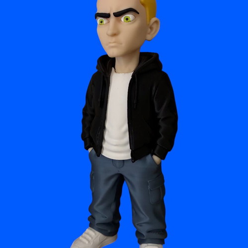 Eminem Slim Shady 3D Printed Figure new