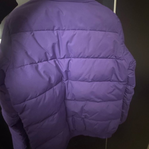 Superdry purple puffer jacket like new