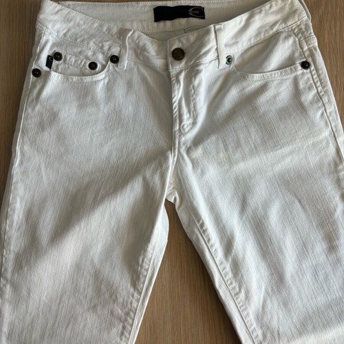 Just Cavalli white skinny fit jeans like new size 29/43