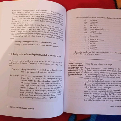 Essay Writing academic textbook like new