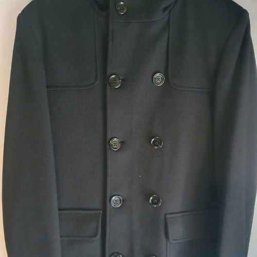 Zara men's coat medium black like new