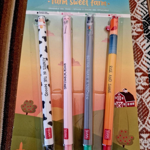 Legami Farm Sweet Farm Pen set new