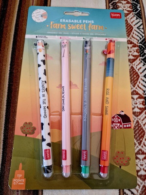Legami Farm Sweet Farm Pen set new