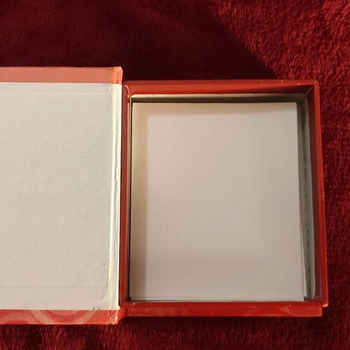 Memo box HBH splash like new, collectible note paper box