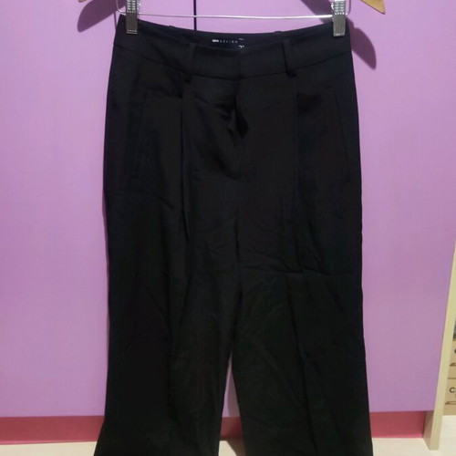 ASOS DESIGN women's tapered trousers with turn-up hem, new, XS