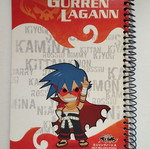 Gurren Lagann notebook used