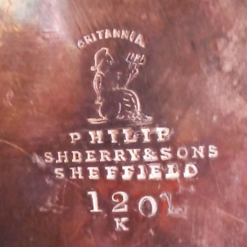 Βικτοριανή Βάση Pickle Castor με γυάλινο μπολ Philip Ashberry & Sons μεταχειρισμένο