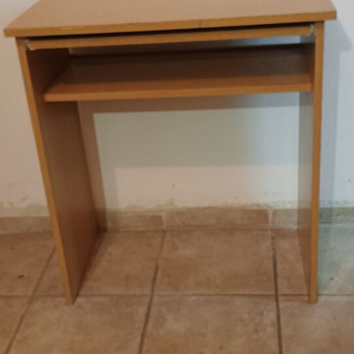 Children's desk used, small with shelf for kindergarten or primary