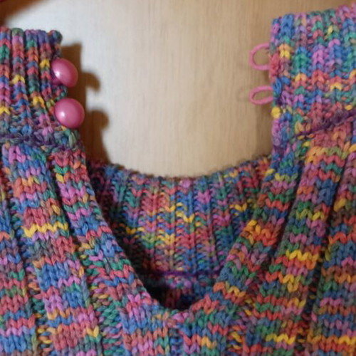 Karavan knitted top like new, multicolor