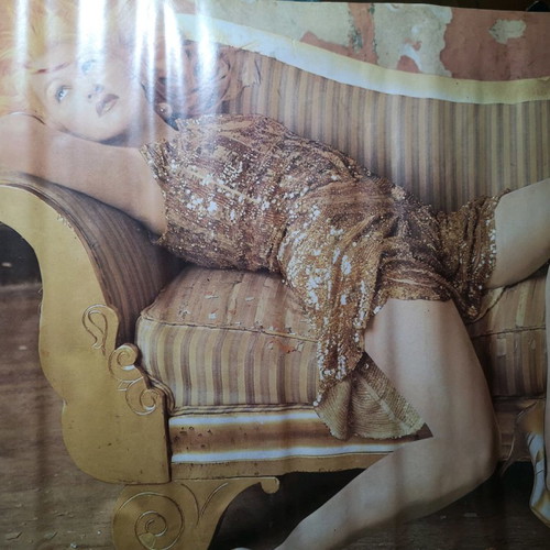 Robert Smith and Cyndi Lauper poster used from Pop Korn magazine