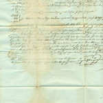 Old Corfu Documents used, 1845 stamped letter in Greek