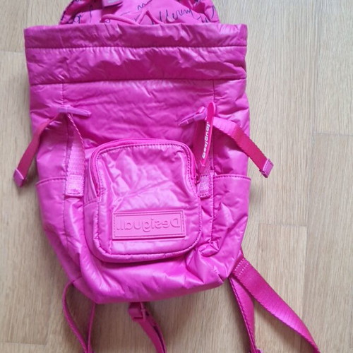 Desigual backpack for girls like new, pink