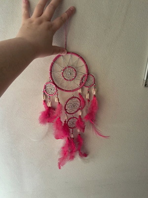 Dreamcatcher pink like new
