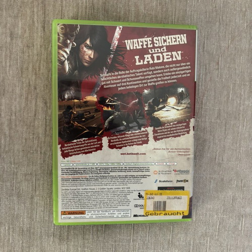 Wet Xbox 360 game