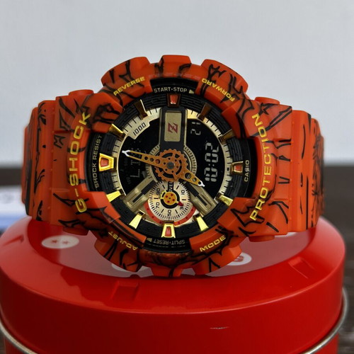 Casio GA-110JDB G-Shock Dragonball Z watch new, orange