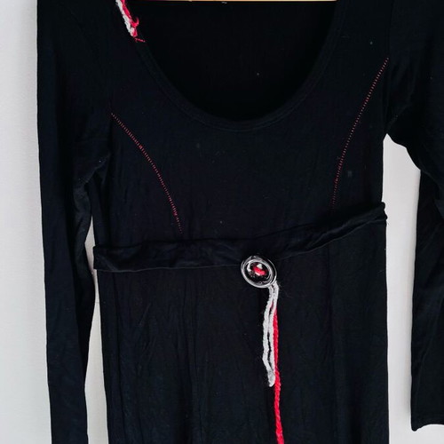 Enzzo dress size L black like new