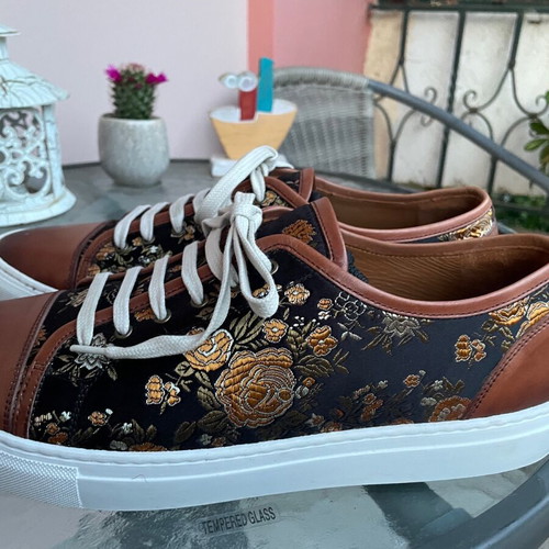 Taft The Jack sneakers size 44 like new, handmade, black and brown