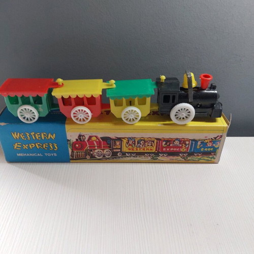 Western Express plastic train new from Elvip Toys