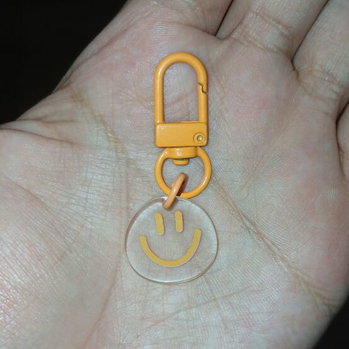 Keychains with smile new, multicolor