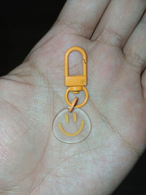 Keychains with smile new, multicolor