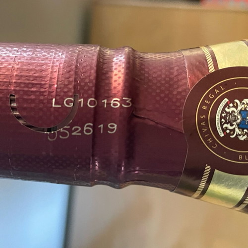 Chivas Regal 12 years 750ml from 2013 new