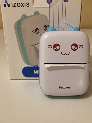 Mini printer Izoxis καινούργιος με 10 ρολά εκτύπωσης