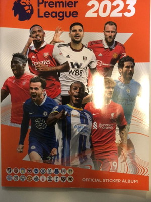 Premier League 2023 Panini Official Sticker Album like new