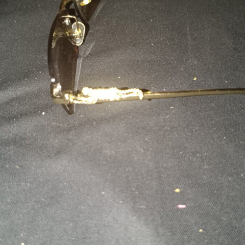 Cartier sunglasses like new, gold color