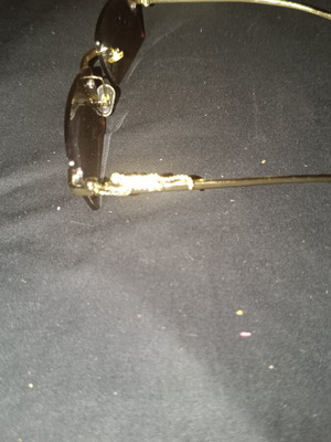 Cartier sunglasses like new, gold color