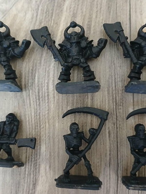 Heroquest bundle chaos warriors, skeletos, zombies 1989 1991 μεταχειρισμένο