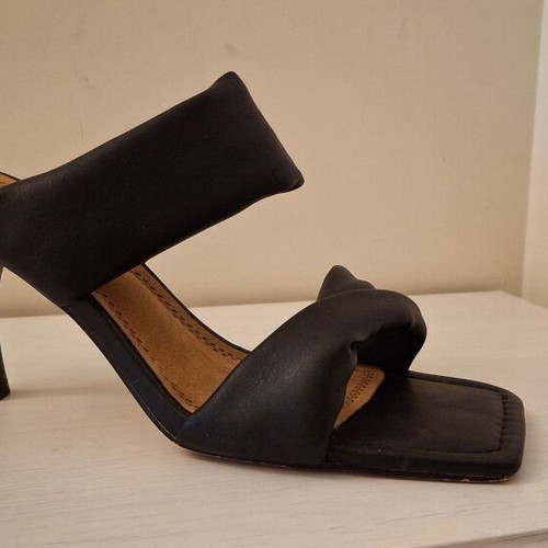 Corina mules size 40 black like new, heel height 9.5 cm