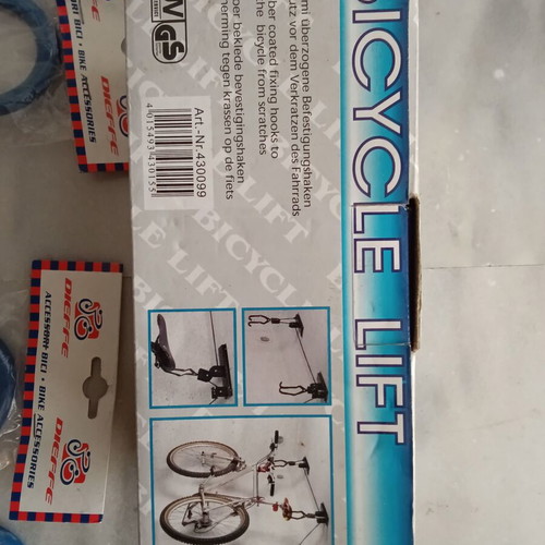 Bicycle hanging base and hook like new