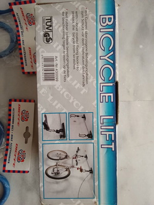 Bicycle hanging base and hook like new