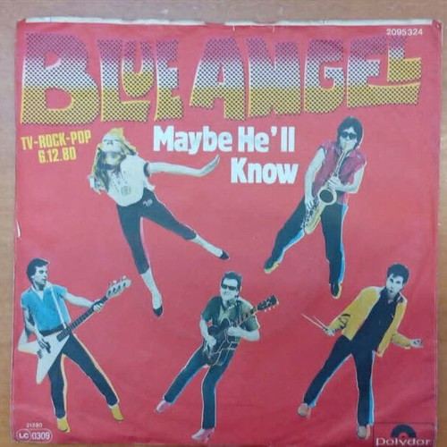 Blue Angel 7'' vinyl single used, pop, Cyndi Lauper vocals