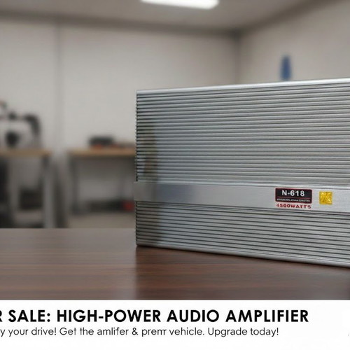 N-618 4-channel car amplifier 4x70W RMS