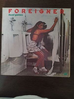 Foreigner Head Games LP rock album
