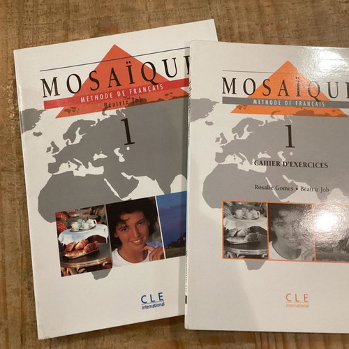 Mosaique 1 methode de francais new French language book