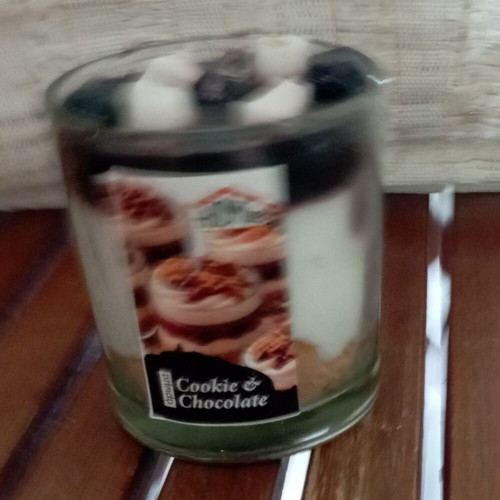 Homie dessert candle jar with cookies and chocolate, 180g