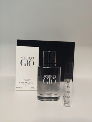 Armani Acqua di Gio Intense EDP 5ml καινούργιο, μεταγγισμένο