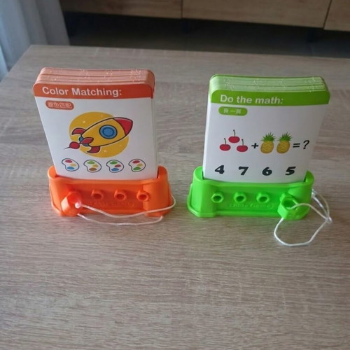 Logic Key educational logic game set, 2 levels