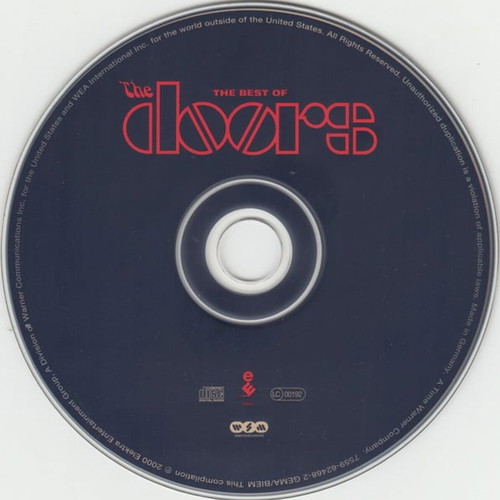 The Doors The Best Of CD, jewel case, 2000