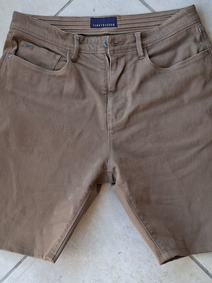Funky Buddha cotton and stretch shorts brown size 32 large new