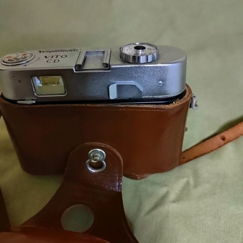 Vintage Vongathia Camera 1968 Model Used, Made in Germany with Tripod