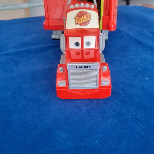 Mack Disney Cars truck used with foldable tracks and batteries