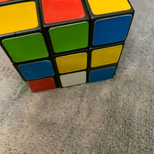 Rubik magic cube 6x6cm used, vintage 80s