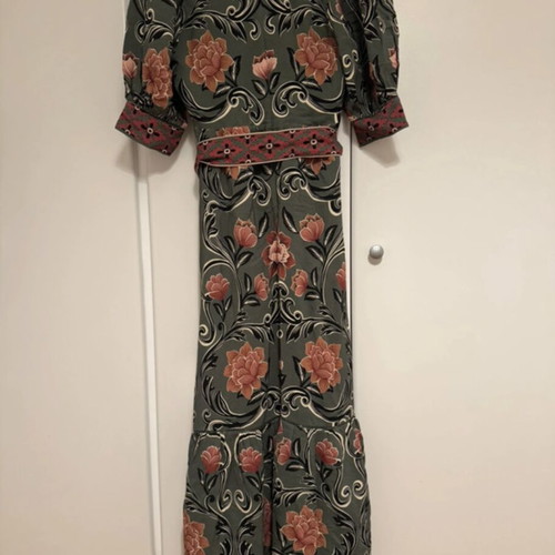 Farm Rio Maxi Dress new, size Small, floral multicolor