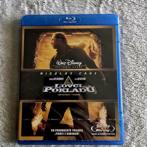 National Treasure 2004 Blu-ray new with Greek subtitles
