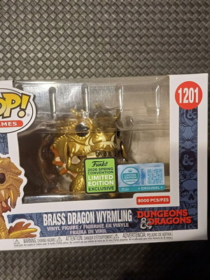 Funko 1201 Brass Dragon Wyrmling limited 8000 pcs new